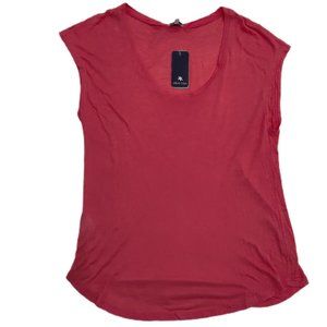 NWT Splendid Women's Sleeveless Pink Tee Tank Top Size S 100% Modal $70 K180